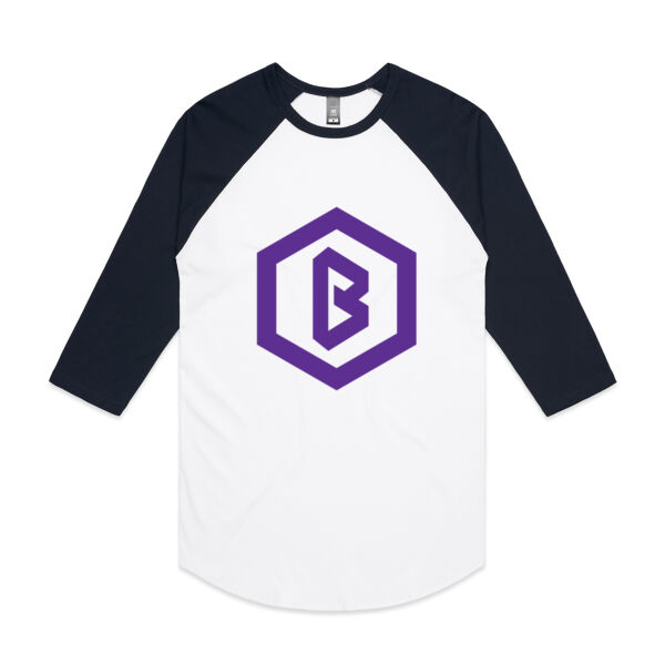 Bacarra "B" Icon 3/4 Baseball Sleeve Shirt Thumbnail