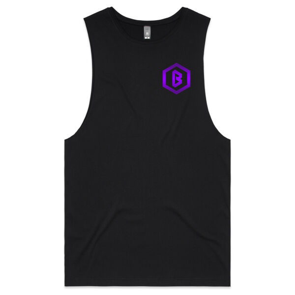 Bacarra Small "B" Icon Muscle Tee Thumbnail