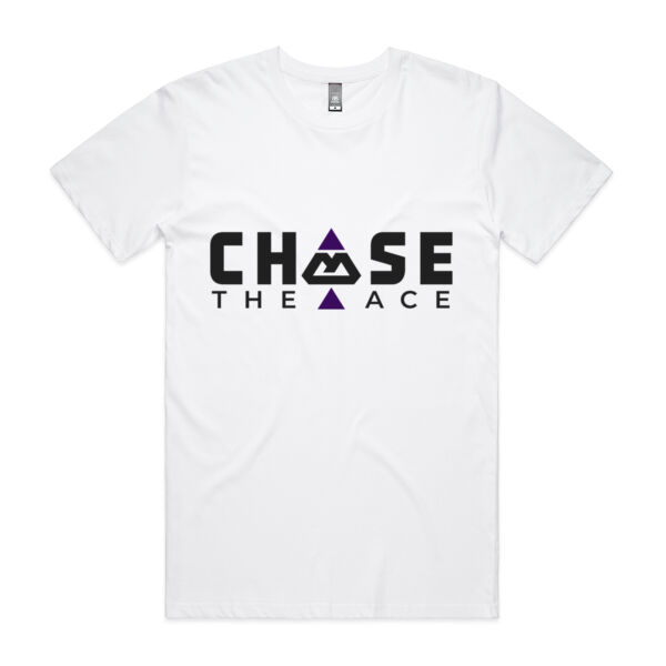 Bacarra "Chase the Ace" Men's Shirt (White) Thumbnail