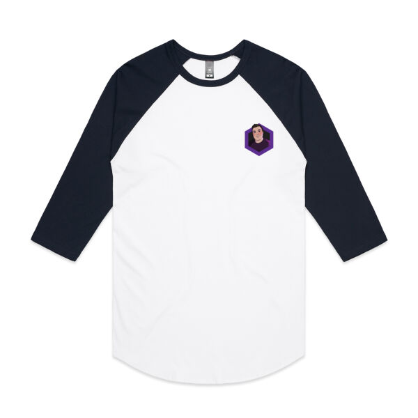 Bacarra "Headshot" 3/4 Baseball Sleeve Shirt Thumbnail