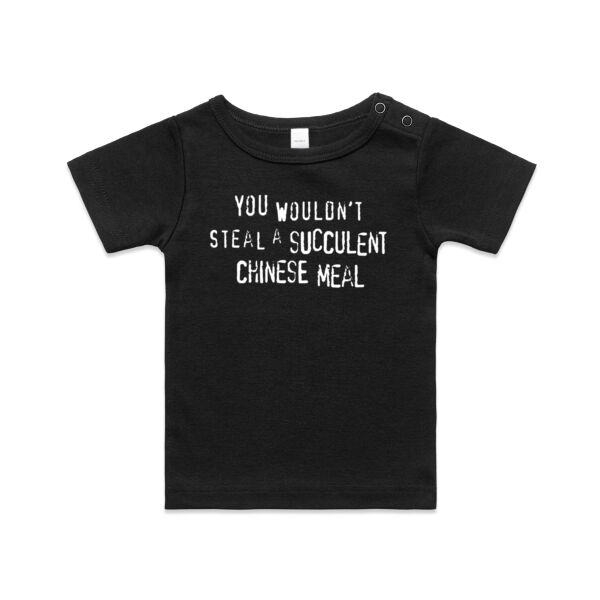"Succulent Chinese Meal" Infant Wee Shirt Thumbnail