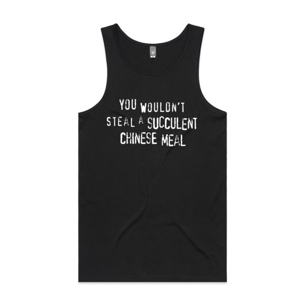 "Succulent Chinese Meal" Men's Singlet Thumbnail